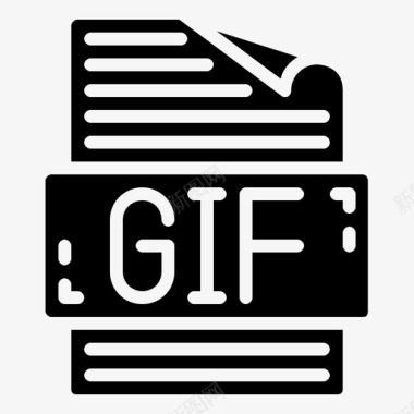 gif文件文档格式图标