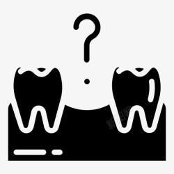 缺牙缺牙牙科口腔科高清图片