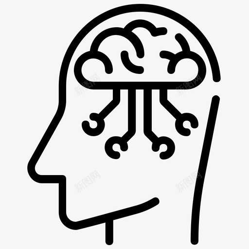 智力头脑思考svg_新图网 https://ixintu.com 思考 头脑 智力 大脑