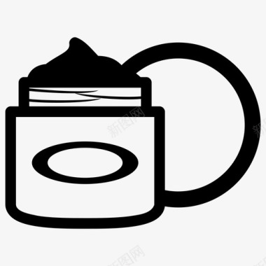 护肤品美容化妆品图标