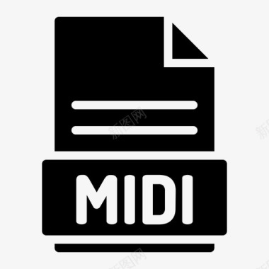 midi转换文档图标