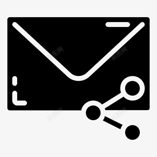 共享电子邮件信件消息svg_新图网 https://ixintu.com 电子邮件 共享 信件 消息 符号
