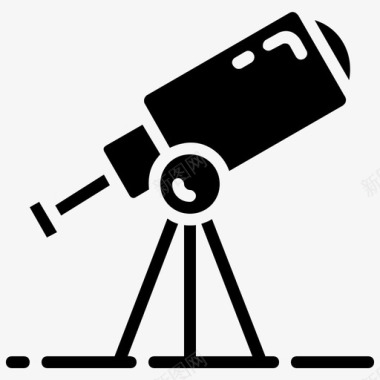 望远镜科学占星术图标