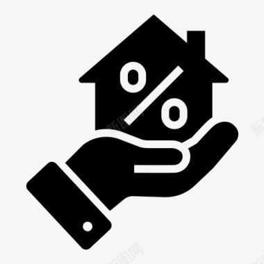 房屋贷款不动产优惠图标