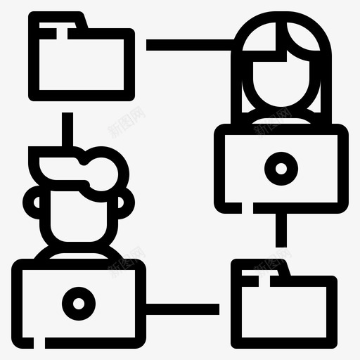 发送文档文件文件夹svg_新图网 https://ixintu.com 发送 文档 工作 文件 文件夹 联机 在家