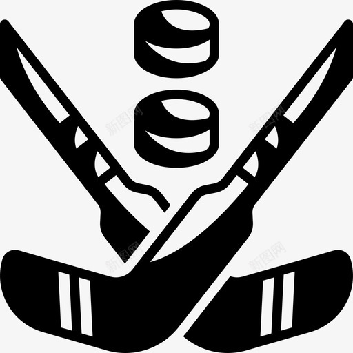 曲棍球设备曲棍球设备svg_新图网 https://ixintu.com 曲棍球 设备 运动 棍子 冬季 户外运动