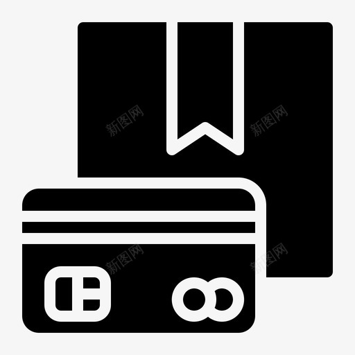 信用卡借记卡金融卡svg_新图网 https://ixintu.com 信用卡 借记卡 金融 卡货 币卡 付款 送货