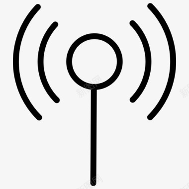 热点wifi无线连接图标