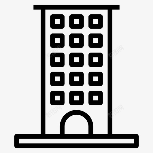 建筑物中心地方svg_新图网 https://ixintu.com 建筑物 中心 地方 摩天大楼