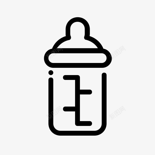 婴儿奶瓶电子商务产品svg_新图网 https://ixintu.com 婴儿 奶瓶 电子商务 产品 购物
