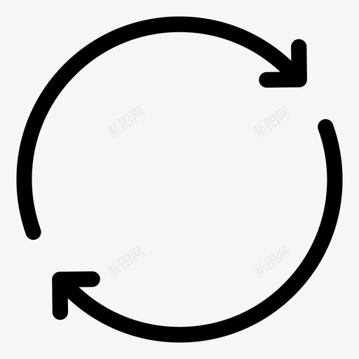 刷新重新加载重播svg_新图网 https://ixintu.com 刷新 重新 加载 重播 业务