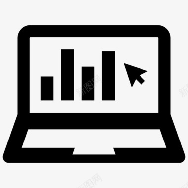 在线报告分析图表图标