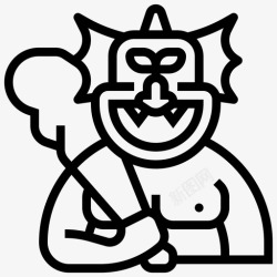 巨魔巨人野兽怪物高清图片