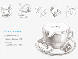 MaciconsampillustrationsonBehance拟物图标素材