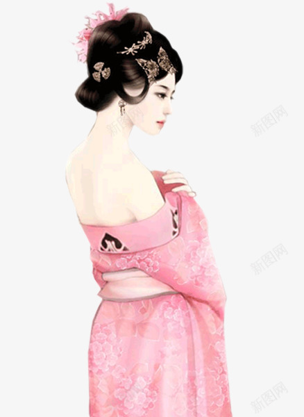 篇唯美手绘人物  浪漫人生  古典美女png免抠素材_新图网 https://ixintu.com 唯美 手绘 人物 浪漫 人生 古典 美女