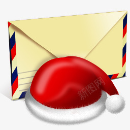 圣诞节信封图标 iconcomTM透明png免抠素材_新图网 https://ixintu.com 圣诞节 信封 图标 透明