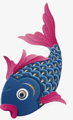 鱼装饰图案素材