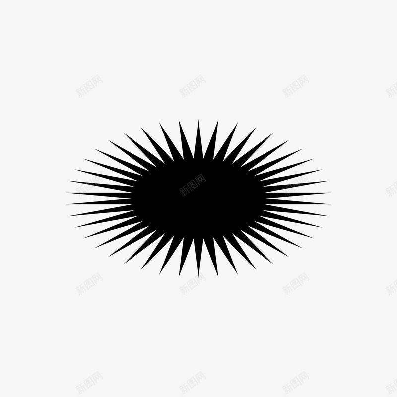 Abstract Shape 30 black on white 点线面png免抠素材_新图网 https://ixintu.com 点线