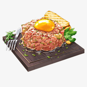 鞑靼牛肉食物图png免抠素材_新图网 https://ixintu.com 鞑靼 牛肉 食物