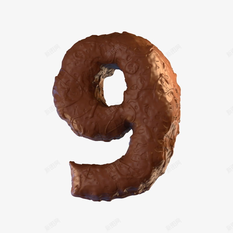 Choco3Dnumbers    数字 amp 字母png免抠素材_新图网 https://ixintu.com 数字 字母