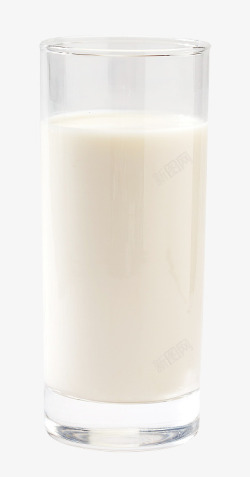 牛奶牛奶杯透明食物素材