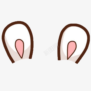 卡通兔子耳朵设计展示设计png免抠素材_新图网 https://ixintu.com 卡通 兔子 耳朵 设计 展示设计