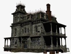 GT3Haunted House 06  Stock by Roy3D  千人QQ群2314619 各种透明尽在 gt 小文免扣小修饰烘托氛围点缀高清图片