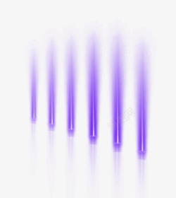 紫色科技光效光线发光素材