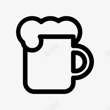 苏打水咖啡饮料图标