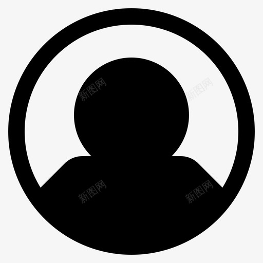 用户帐户化身svg_新图网 https://ixintu.com 用户 帐户 化身 个人资料 社交 媒体 用户界面