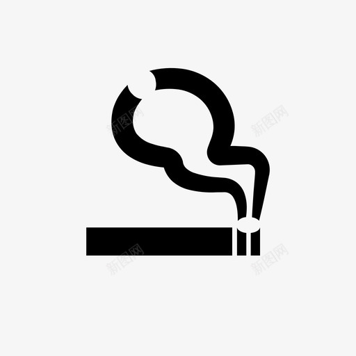 吸烟烟蒂烟丝svg_新图网 https://ixintu.com 烟蒂 吸烟 烟丝
