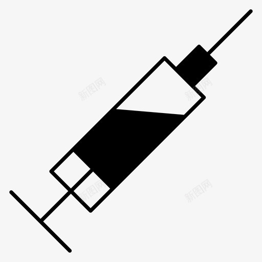 注射剂量医疗svg_新图网 https://ixintu.com 注射 注射剂 剂量 医疗 注射器 疫苗 接种 冠状 病毒