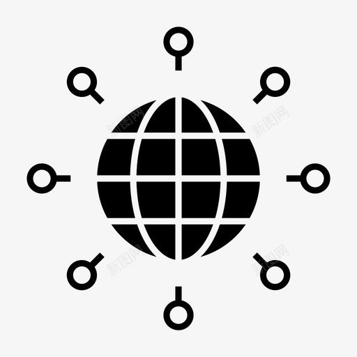 全球连接全球通讯社交网络svg_新图网 https://ixintu.com 全球 连接 网络 全球通 通讯 通讯社 社交 托管