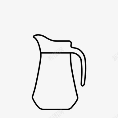 水壶水瓶子图标