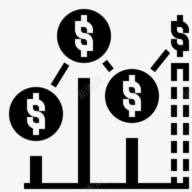 企业财务预算图表图标