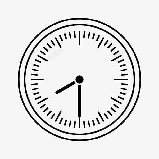 八点三十分小时手表svg_新图网 https://ixintu.com 八点 三十分 手表 小时 图标