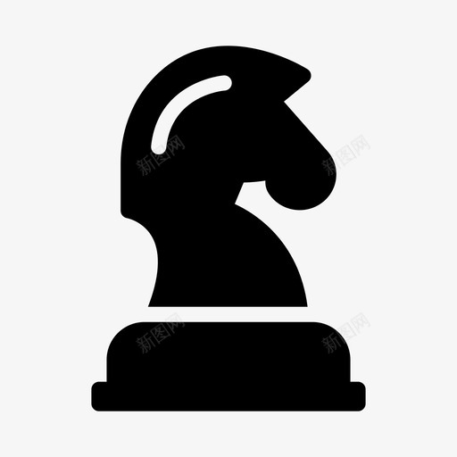象棋游戏爱好svg_新图网 https://ixintu.com 象棋 游戏 爱好 骑士 棋子 运动 霍布斯 象素 线条 符号