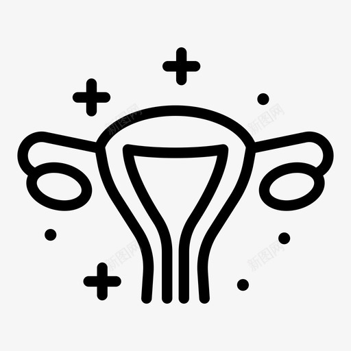 健康子宫身体器官svg_新图网 https://ixintu.com 健康 子宫 身体 器官 卵巢 经期 女性健康 卫生