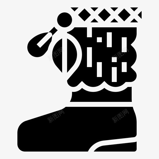 靴子鞋类皮革svg_新图网 https://ixintu.com 靴子 鞋类 皮革 防护 冬季 美洲 土著