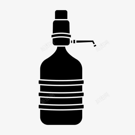 加仑瓶装冷却svg_新图网 https://ixintu.com 加仑 瓶装 冷却 饮料