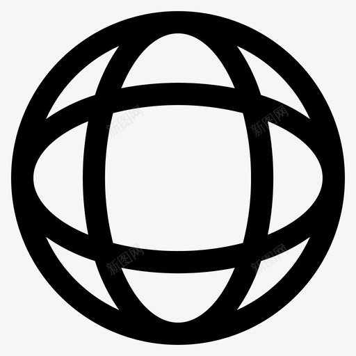 地球仪用户界面websvg_新图网 https://ixintu.com 地球仪 用户界面