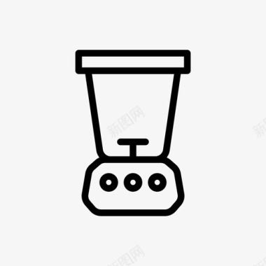 榨汁机搅拌机电动图标
