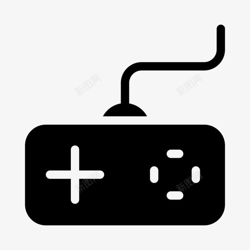 游戏控制台控件svg_新图网 https://ixintu.com 游戏 控制台 控件 小工 工具 游戏视频 玩家 像素 完美 线条 符号