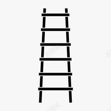 梯子爬上去家具图标