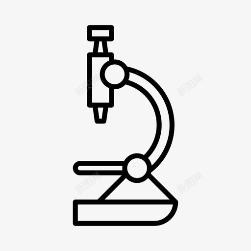 显微镜数码显微镜实验仪器svg_新图网 https://ixintu.com 显微镜 科学 数码 实验仪器 仪器 工具 教育