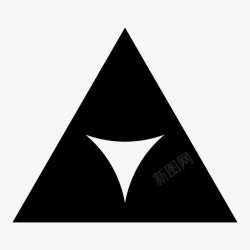 三胞胎金字塔光照派纹身高清图片