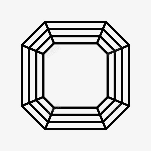 钻石形状切割珠宝svg_新图网 https://ixintu.com 钻石 形状 切割 珠宝