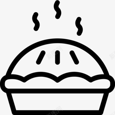 馅饼蛋糕复活节图标