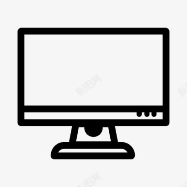 显示器计算机设备屏幕图标