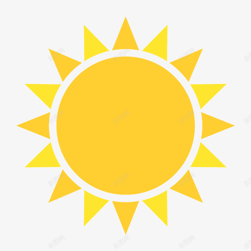 太阳Q版可爱适用的装饰点缀png免抠素材_新图网 https://ixintu.com 太阳 可爱 适用 用的 装饰 点缀